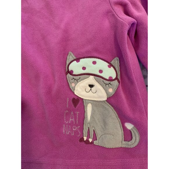 Carter's Cat Nap Fleece Pajamas 5T - Picture 3 of 5
